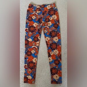 LuLaRoe Women's Skinny Jeans - Bold Floral Design